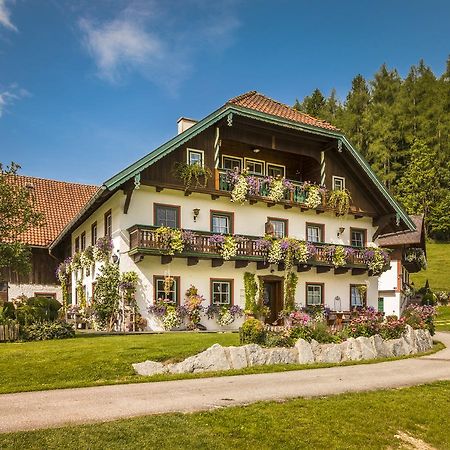 Wohlfuehlbauernhof Bambichlhof Vila Fuschl am See Exterior foto