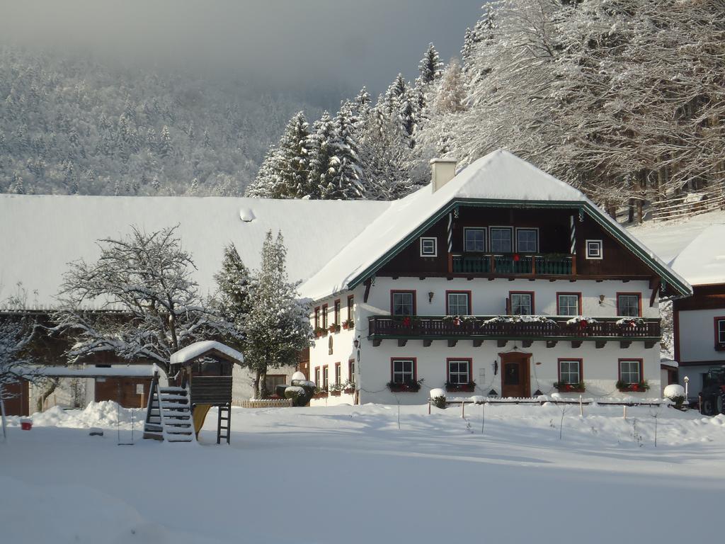 Wohlfuehlbauernhof Bambichlhof Vila Fuschl am See Exterior foto