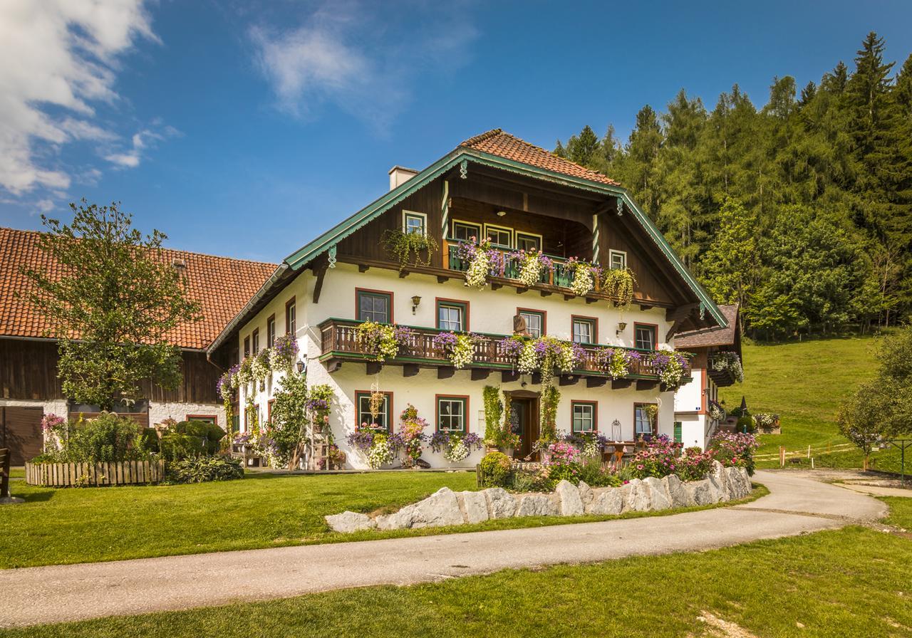 Wohlfuehlbauernhof Bambichlhof Vila Fuschl am See Exterior foto