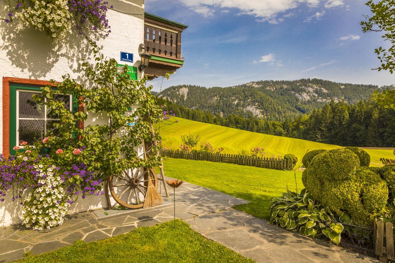 Wohlfuehlbauernhof Bambichlhof Vila Fuschl am See Exterior foto