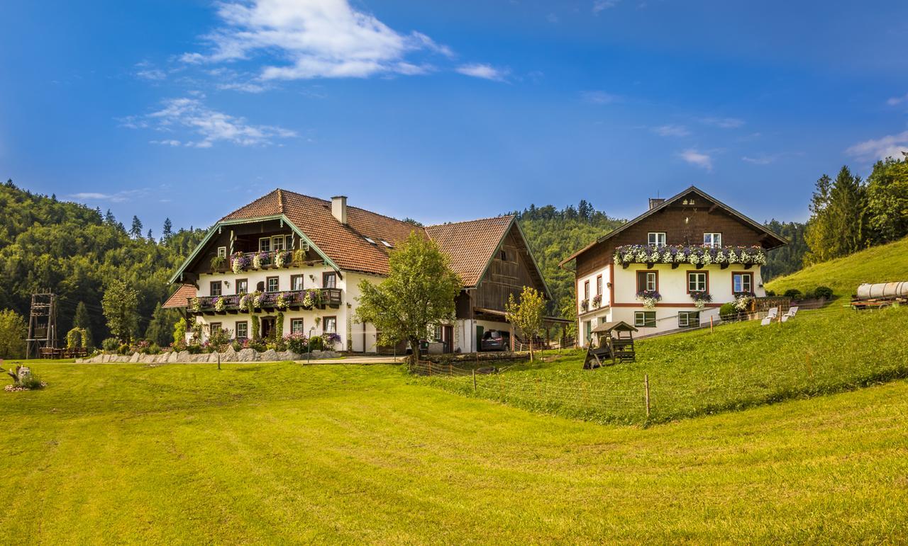 Wohlfuehlbauernhof Bambichlhof Vila Fuschl am See Exterior foto